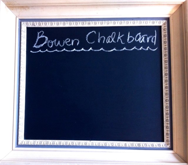 D.I.Y. Chalkboard | Blue Owl Treats