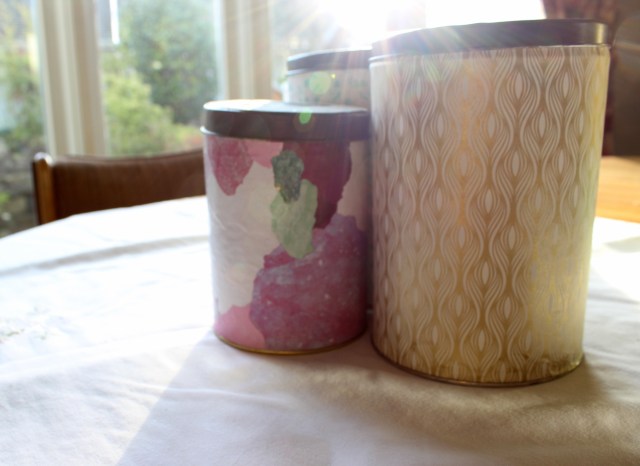 DIY Kitchen Canisters