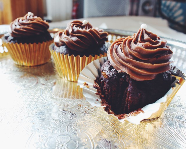 Chocolate Zucchini Cupcakes | Blue Owl Treats