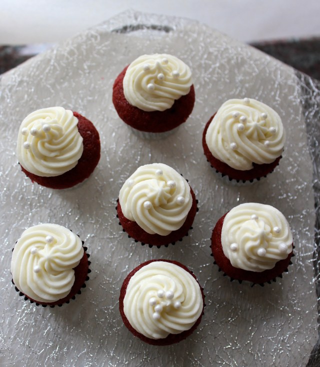 Red Velvet Cupcakes with Cream Cheese Frosting | Blue Owl Treats