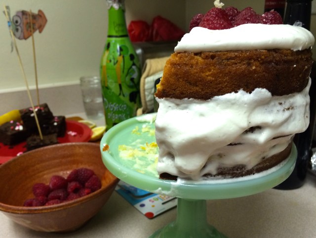 Lemon Hefeweizen Cake | Blue Owl Treats