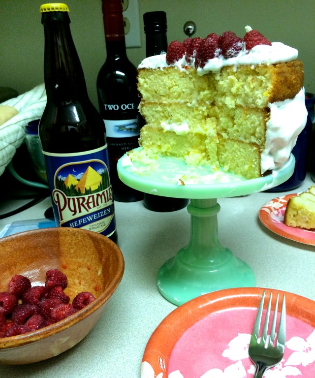 Lemon Hefeweizen Cake | Blue Owl Treats