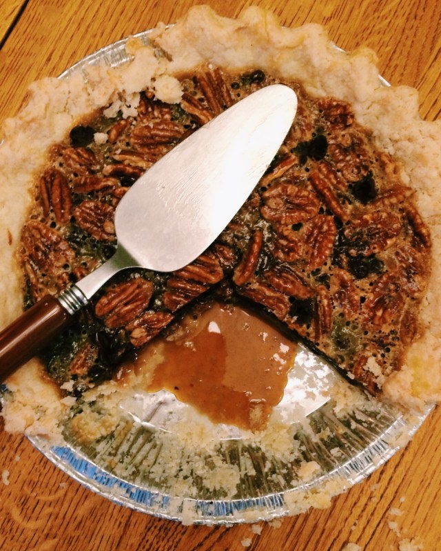 Chocolate Bourbon Pecan Pie | Blue Owl Treats