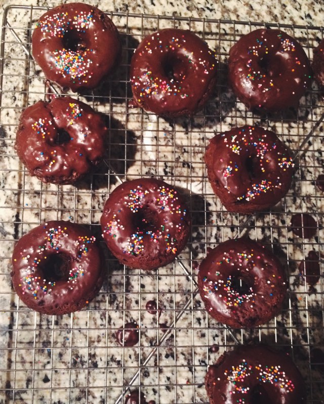 Chocolate Dipped Doughnuts | Blue Owl Treats