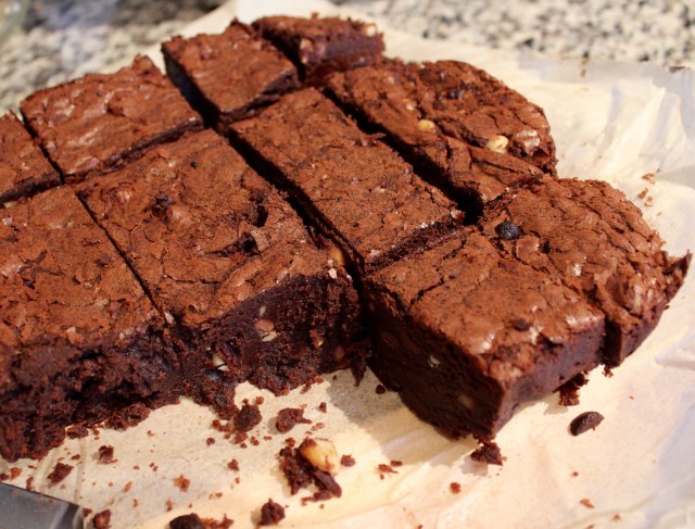 Chocolate Hazelnut Brownies | Blue Owl Treats