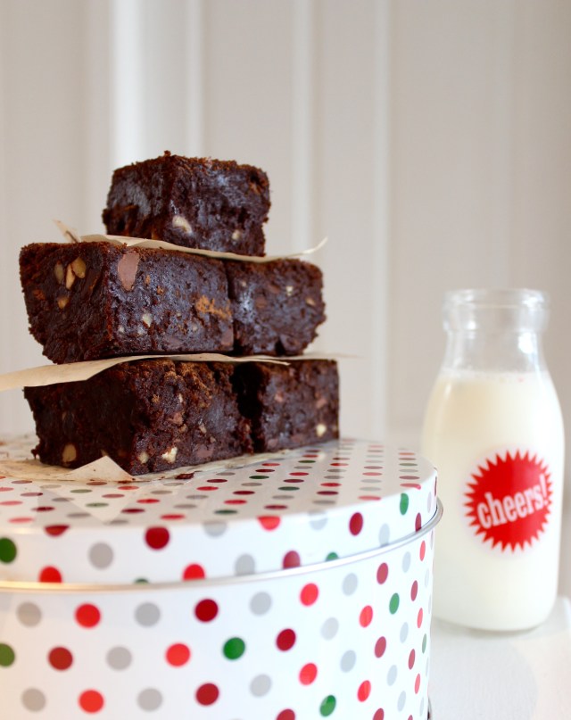 Chocolate Hazelnut Brownies | Blue Owl Treats